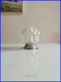 Lampe de table ou plafonnier art déco 1930 skyscraper