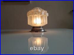 Lampe de table ou plafonnier art déco 1930 skyscraper