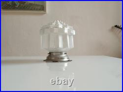 Lampe de table ou plafonnier art déco 1930 skyscraper