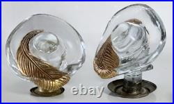 Lot 11 bouchons de bouteille flacon anthropomorphe en verre moulé Art Déco 1930 Lot 11 bouchons de bouteille flacon anthropomorphe en verre moulé Art Déco 1930