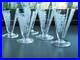 Lot 5 Verres Anciens Art Deco Cristal Baccarat Antique Glasses Fruits