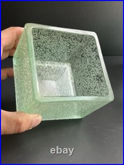 Lot De 3 Pot Ou Vases En Verre Dégagé L'acide Daum Nancy Art Déco