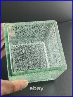 Lot De 3 Pot Ou Vases En Verre Dégagé L'acide Daum Nancy Art Déco