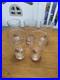 Lot de 5 Verres alcool apéritif Pastis 51 vintage art déco 16cl