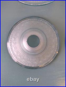 Lot de 6 Coupelles pour lustre ART DECO