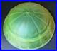 Lustre ART DECO verre moulé Muller frères Lunéville Vasque suspension ouraline