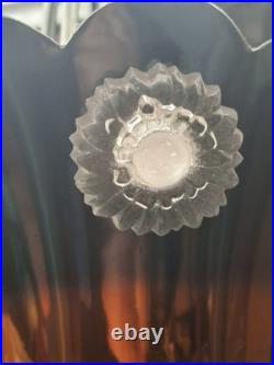 Lustre Ezan Cuivre Art Déco 6 Feux