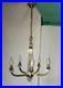 Lustre art deco attribué a Jacques Adnet, années 50/60