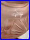 MULLER FRERES LUNEVILLE Boule en Verre Dépoli rose ART DECO