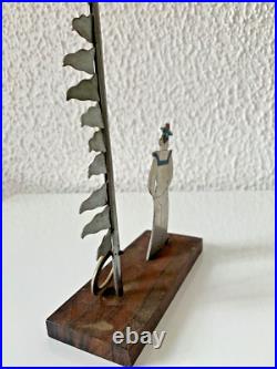 Marque Verre Art Déco à Décor De Drapeaux Par Sudre