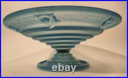 Maurice Model Cristalleries De Verdun Grande Coupe En Verre Epoque Art Deco 1930