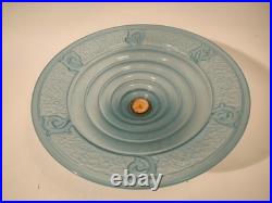 Maurice Model Cristalleries De Verdun Grande Coupe En Verre Epoque Art Deco 1930