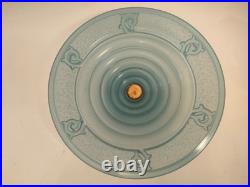 Maurice Model Cristalleries De Verdun Grande Coupe En Verre Epoque Art Deco 1930