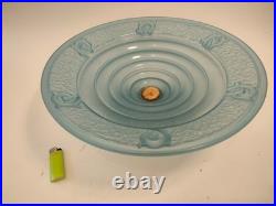 Maurice Model Cristalleries De Verdun Grande Coupe En Verre Epoque Art Deco 1930