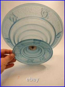 Maurice Model Cristalleries De Verdun Grande Coupe En Verre Epoque Art Deco 1930