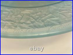 Maurice Model Cristalleries De Verdun Grande Coupe En Verre Epoque Art Deco 1930