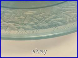 Maurice Model Cristalleries De Verdun Grande Coupe En Verre Epoque Art Deco 1930