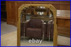 Miroir Art Déco verre biseauté 1930's
