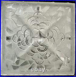 Muller Frères Lunéville Lampe De Table En Verre Pressé Fer Forgé Art Déco