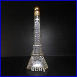 N23.168 bouteille flacon Tour Effeil Paris France art déco architecture verre