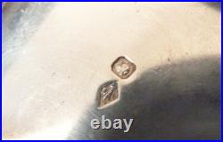 Nécessaire de toilette ARGENT + verre ART DECO vers 1925 flacon à parfum flacons