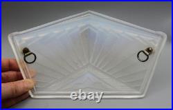 Petite Applique verre opalescent ART DECO 1930 EJG Jean Gauthier Era Muller