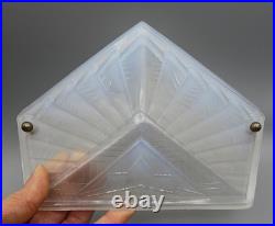 Petite Applique verre opalescent ART DECO 1930 EJG Jean Gauthier Era Muller
