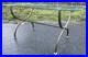Pied de Table Basse Design Bronze Vintage 1950 Art Deco Verre à Changer