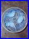 Pierre D Avesn Coupe Signé Art Deco Aux Oiseaux Verre Opalescent 1930 D30 Cm