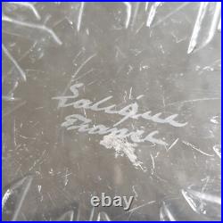 Plat coupe rene lalique france oeillets verre art deco no pierre d avesn Plat coupe rene lalique france oeillets verre art deco no pierre d avesn