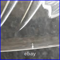 Plat coupe rene lalique france oeillets verre art deco no pierre d avesn Plat coupe rene lalique france oeillets verre art deco no pierre d avesn