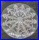 R. LALIQUE Plat en Verre ART DECO signé Modèle PISSENLITS 31cm
