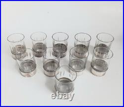 RAVINET orfèvre PARIS verres à liqueur ou alcool époque ART DÉCO