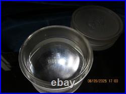 Rare Boite A Poudre Art Deco En Verre Satine Lalique Pour Nina Ricci