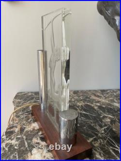 Rare Lampe Veilleuse Art Deco Signée Josheco