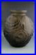 Rare Vase Ancien Art Deco Pierre D'avesn En Verre