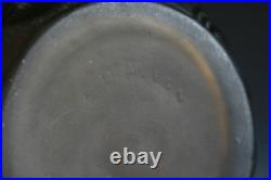 Rare Vase Ancien Art Deco Pierre D'avesn En Verre