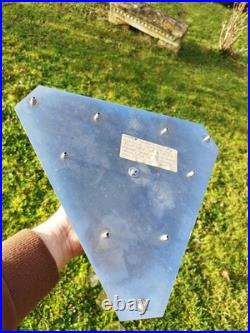 Rare service à liqueur Art Déco signé LB acier inox et verres d'époque Rare service à liqueur Art Déco signé LB acier inox et verres d'époque