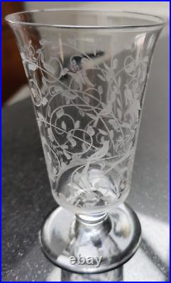 Rare verre de 11 cm Baccarat Djeddah art déco Georges Chevalier parfait état
