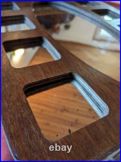 Rare verrerie art déco boissons signée verres cristal design création Tchèque