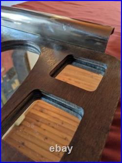 Rare verrerie art déco boissons signée verres cristal design création Tchèque