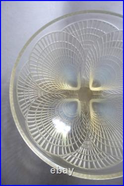 René Lalique (1860-1945) coupe Coquille verre moulé-pressé opalescent Art déco