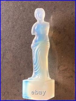 Sabino France Opalescent French Art-deco Statue Venus De Milo