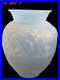 Sabino Important Vase Verre Opalescent Art Deco Rare Modele Algues Marine Ht 35c