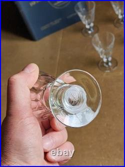 Saint Louis 6 Verres Hauteur 11 Cm Modele Caton Art Deco