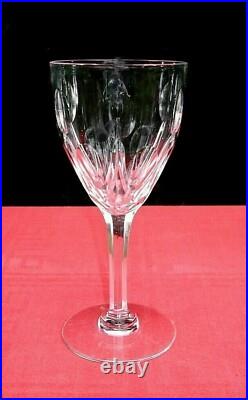 Saint Louis VIC Water Wine Glasses Verres A Eau Vin 18cm Cristal Taillé Art Deco