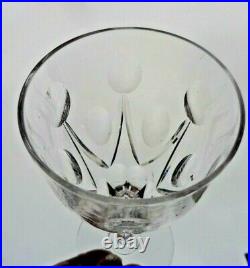 Saint Louis VIC Wine Glasses Verres A Vin 14,5 CM 14,5cm Cristal Taillé Art Deco