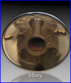 Schneider Grande Coupe Bijou Verre Dégagé A L'acide Art Deco 1930 Ht. 29.5cm