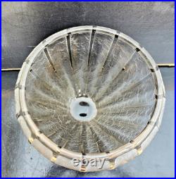 Schneider Grande Coupe Bijou Verre Dégagé A L'acide Art Deco 1930 Ht. 29.5cm