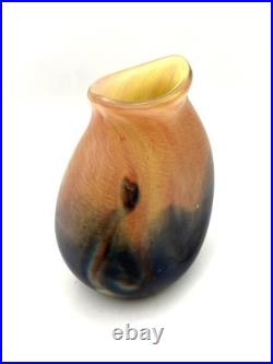 Schneider Le Verre Français Vase Art Déco en verre signé